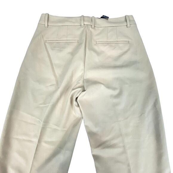 Club Monaco Matie Pants Women 6R Tan Stretch Slash Pockets Classic Fit - Picture 16 of 16